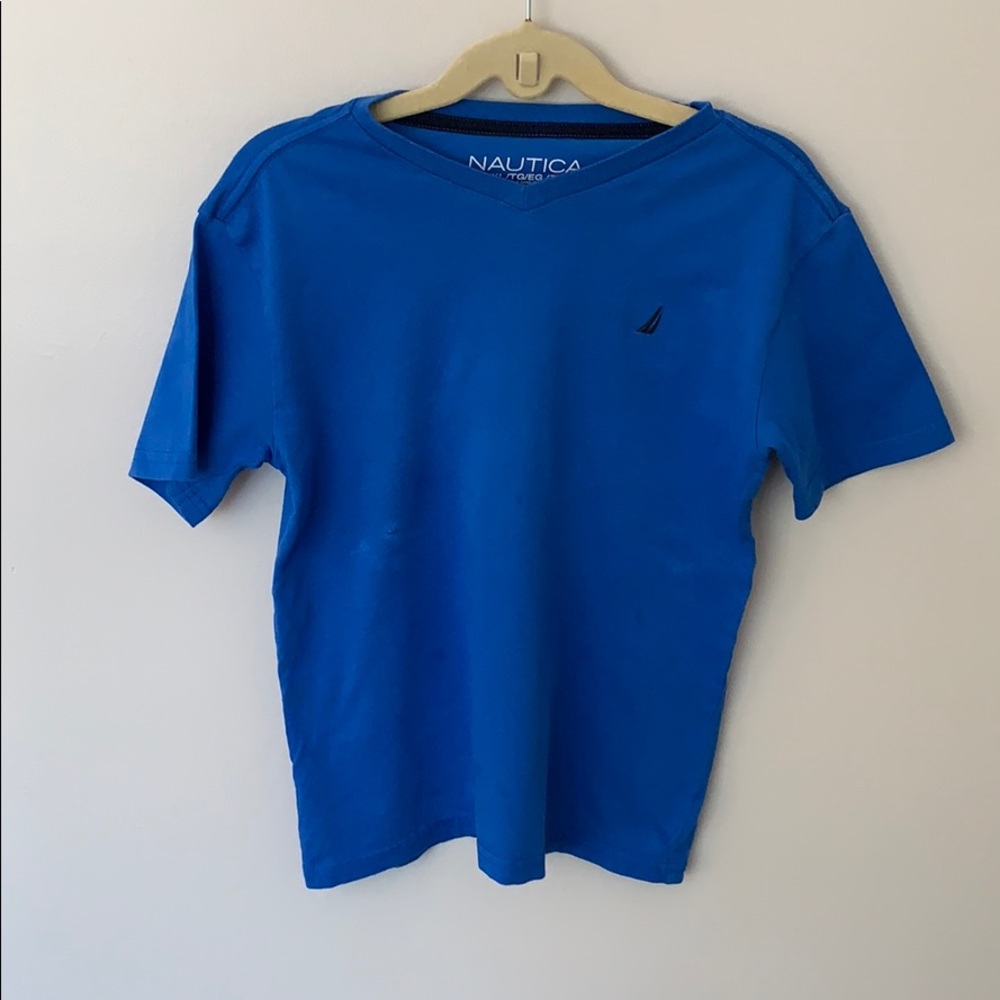 NAUTICA boys v-neck cotton t-shirt